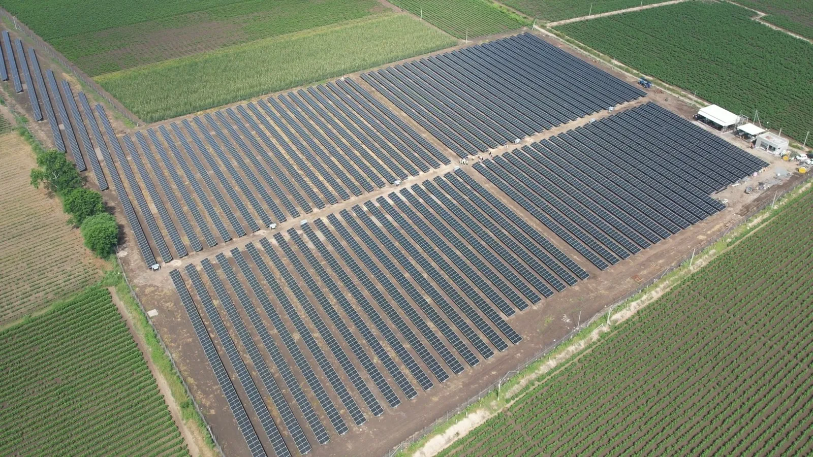 3.72 MW ground-mounted solar plant at Gundarana, Bhavnagar district, Gujarat